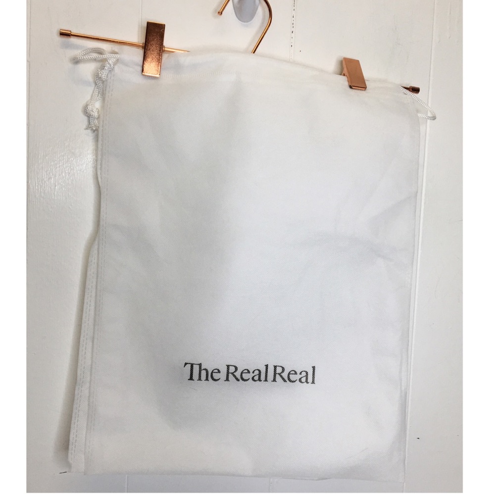 TheRealReal | 2 White See Through Dust Bags CLEAN •